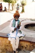 Indischer Musikant